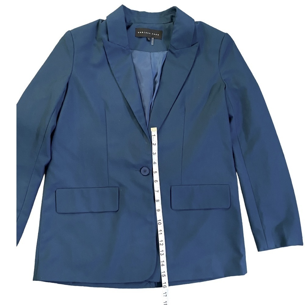 Revolve Endless Rose Single Button Blazer - image 4